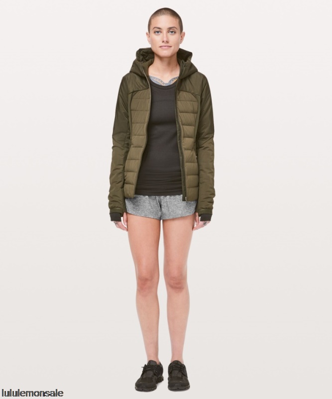 Lululemon Damen DELULU356 | Heather Lux Multi Black Speed ​​Up Low Rise Lined Short 25